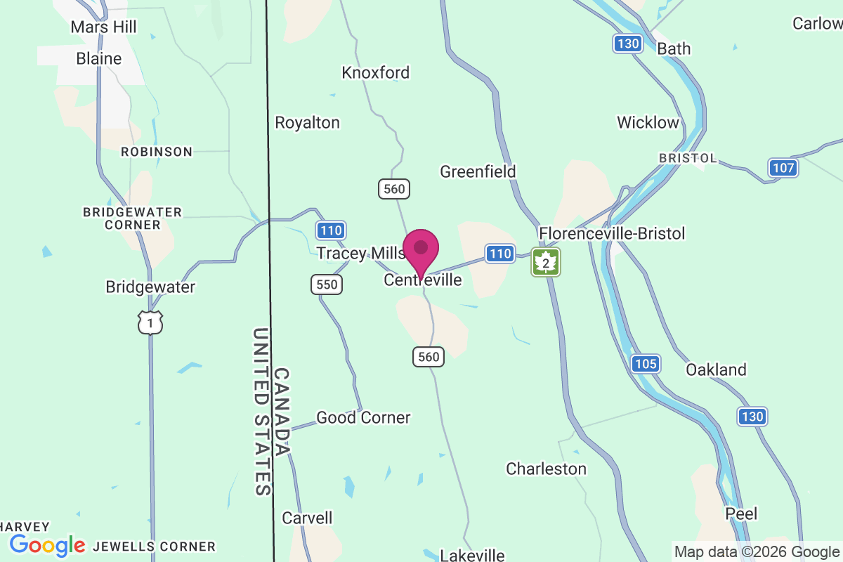 Carte de Centreville