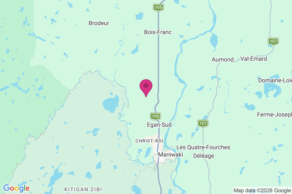 Carte de Egan-Sud