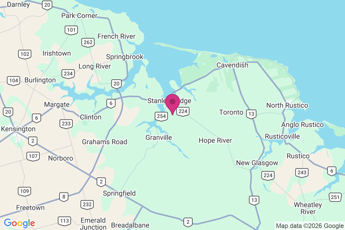Carte de Stanley Bridge