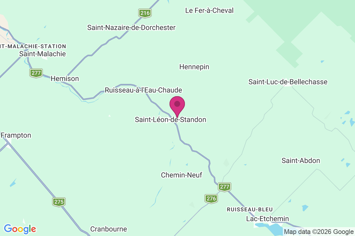 Carte de Saint-Léon-de-Standon