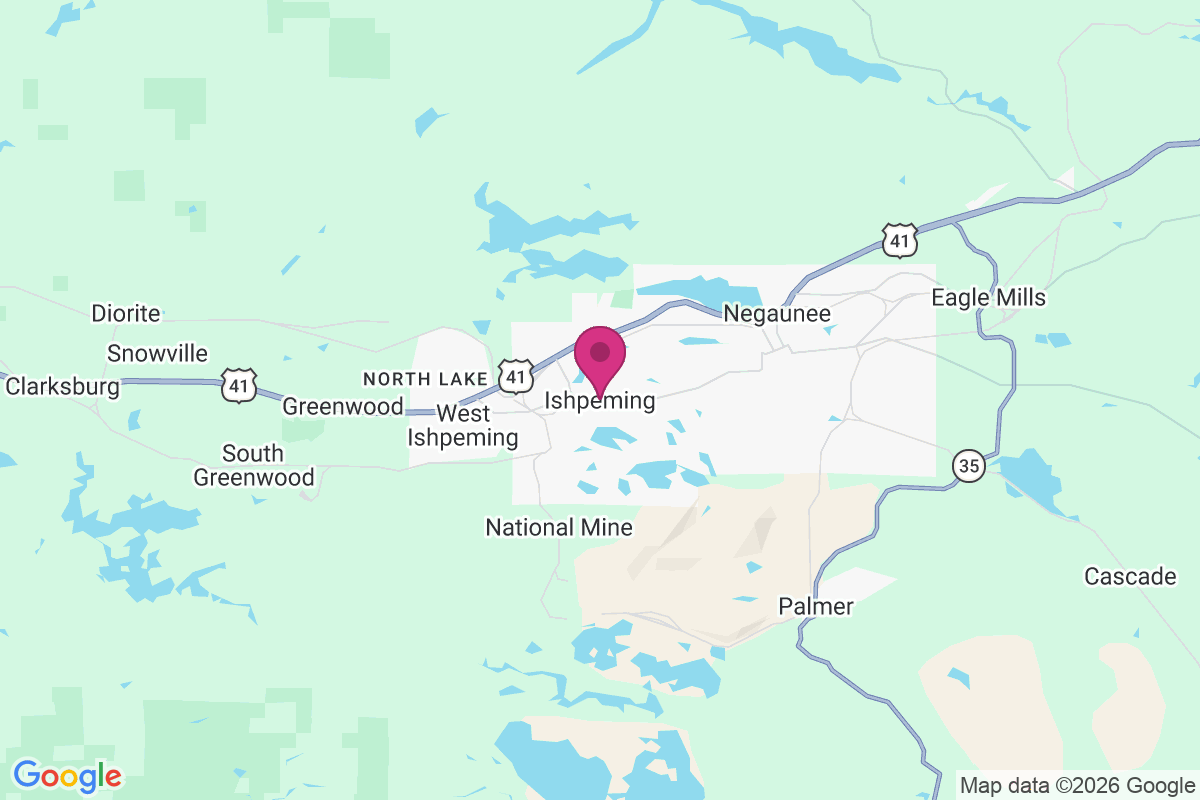 Carte de Ishpeming