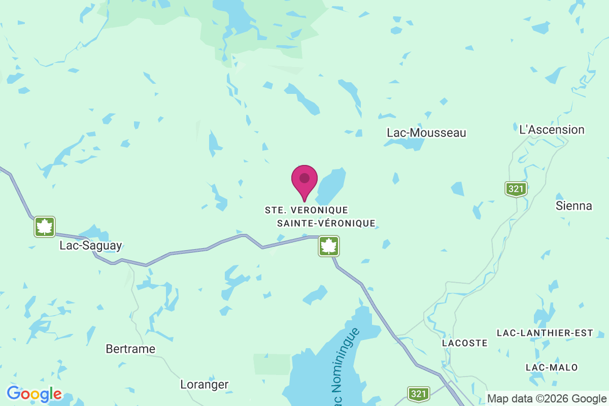 Carte de Sainte-Véronique