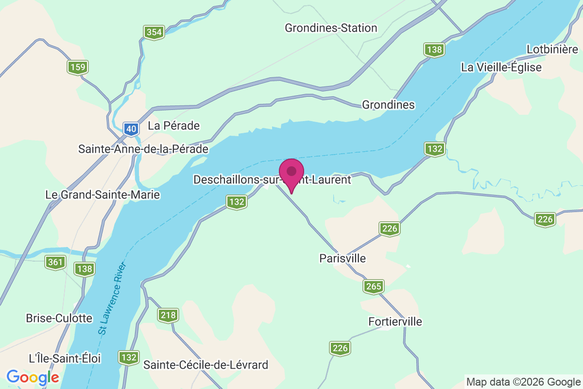 Carte de Deschaillons