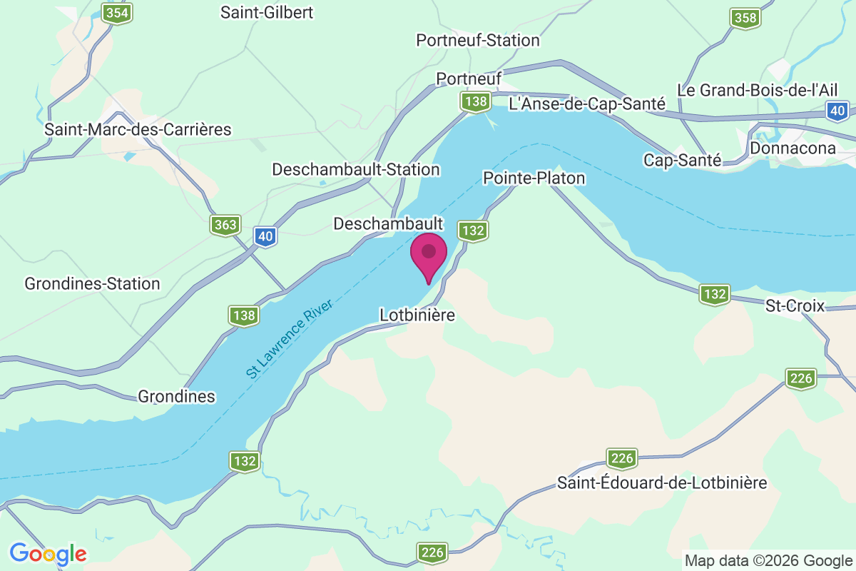 Carte de Deschambault
