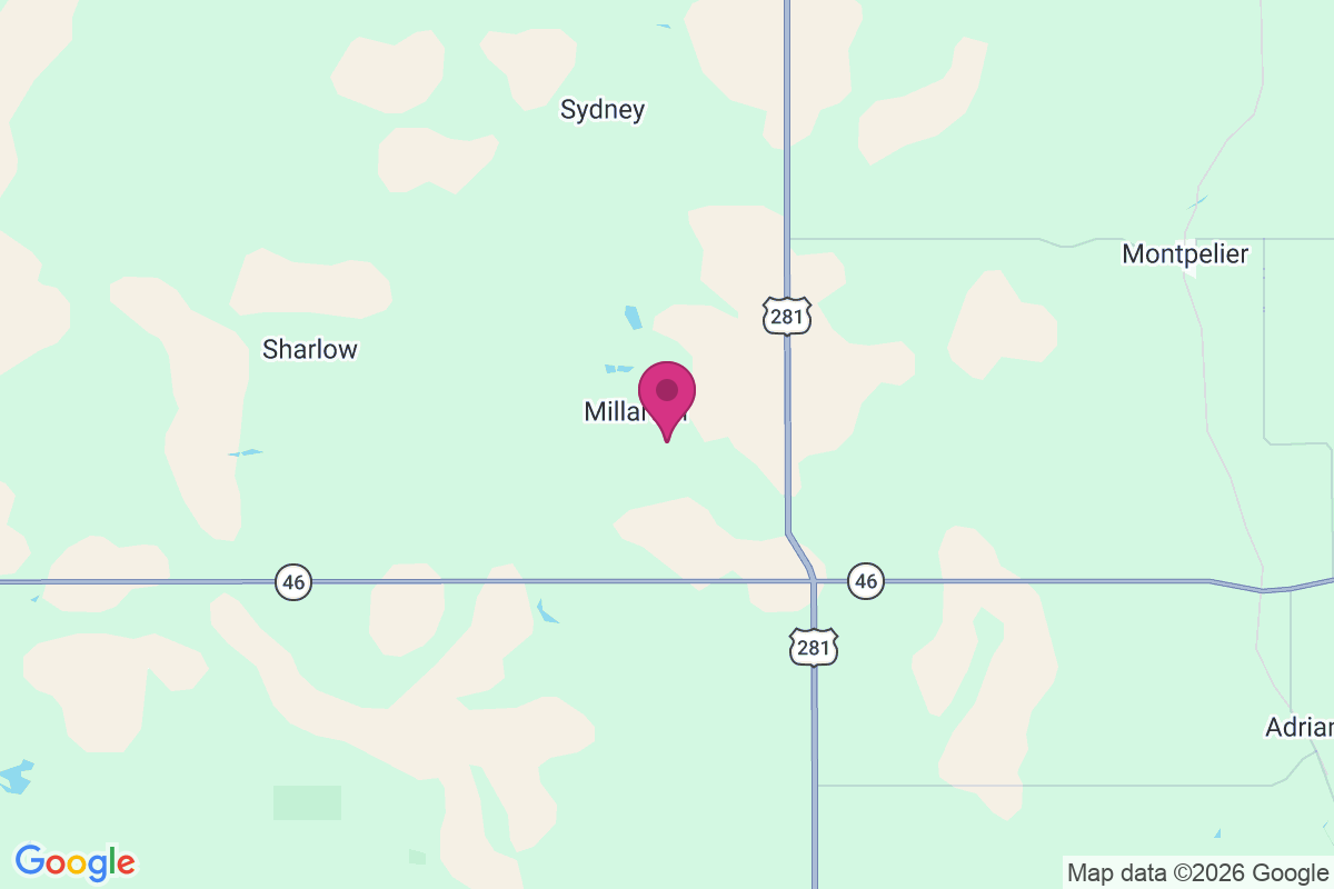 Carte de Millarton