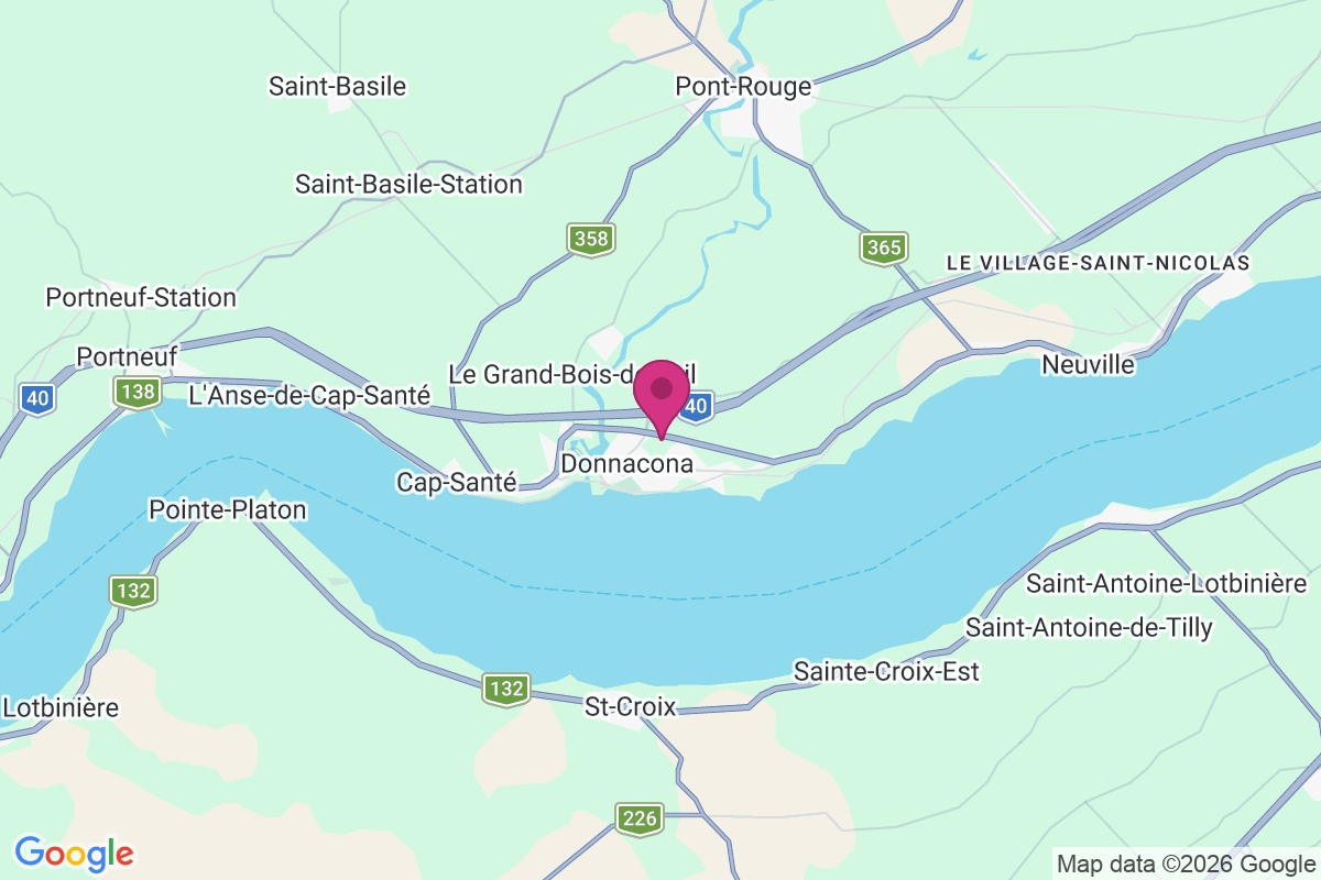 Carte de Donnacona