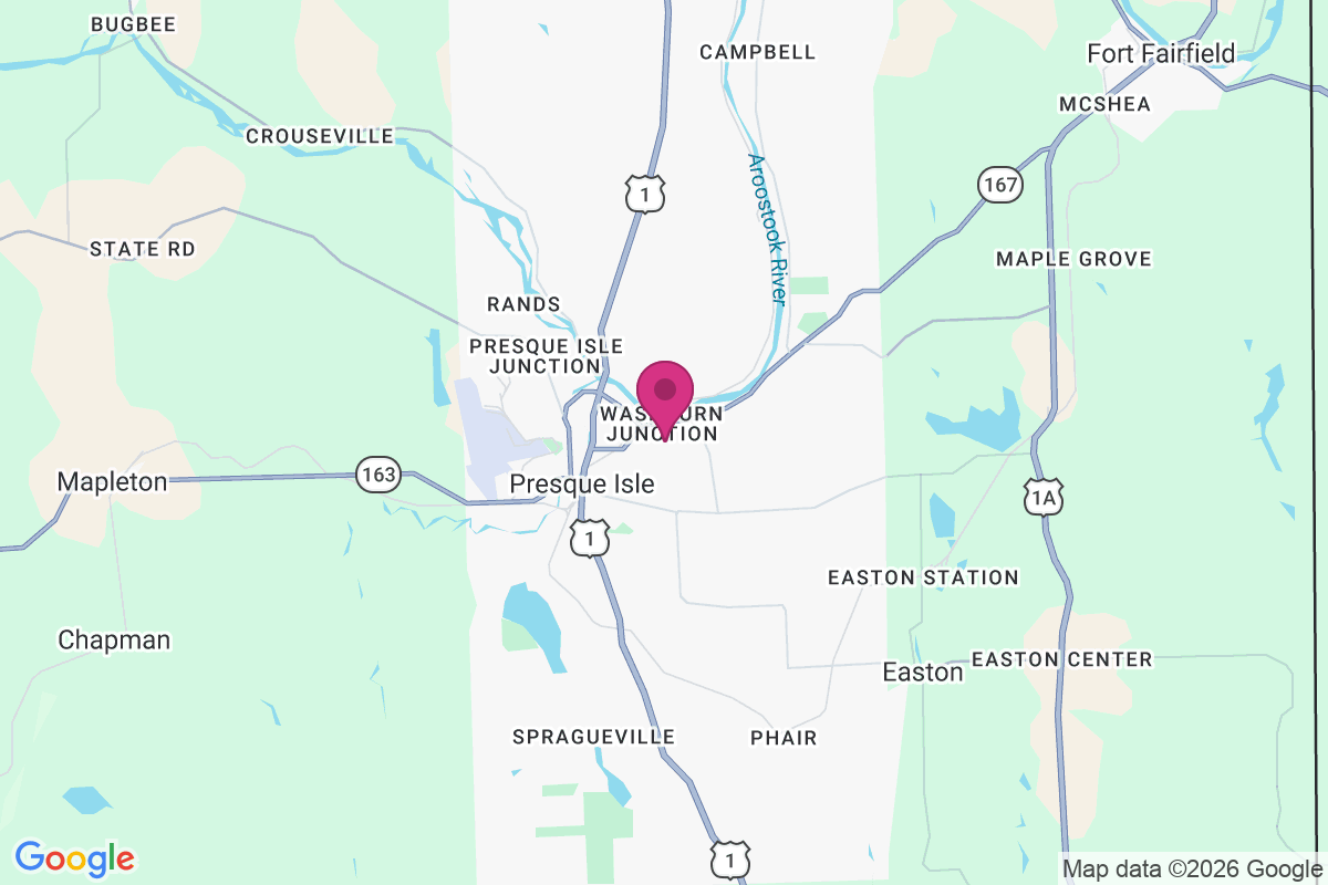 Carte de Washburn Junction