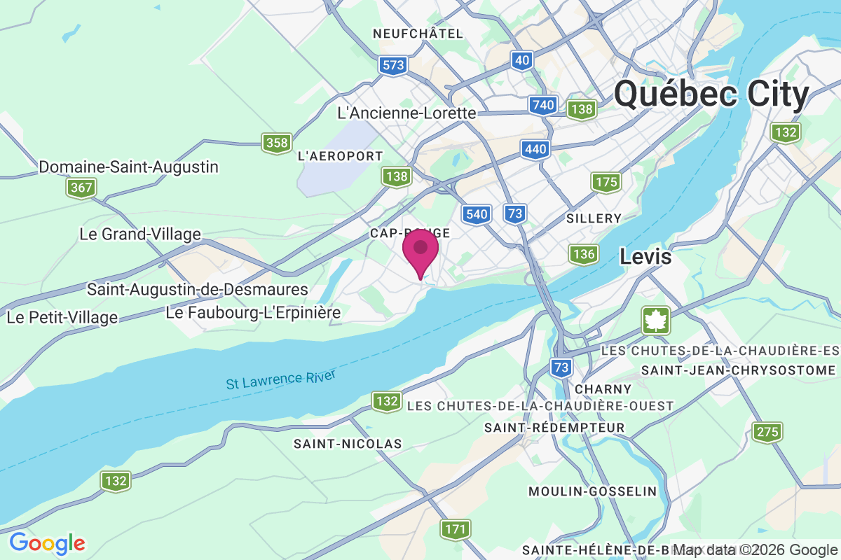 Carte de Cap-Rouge
