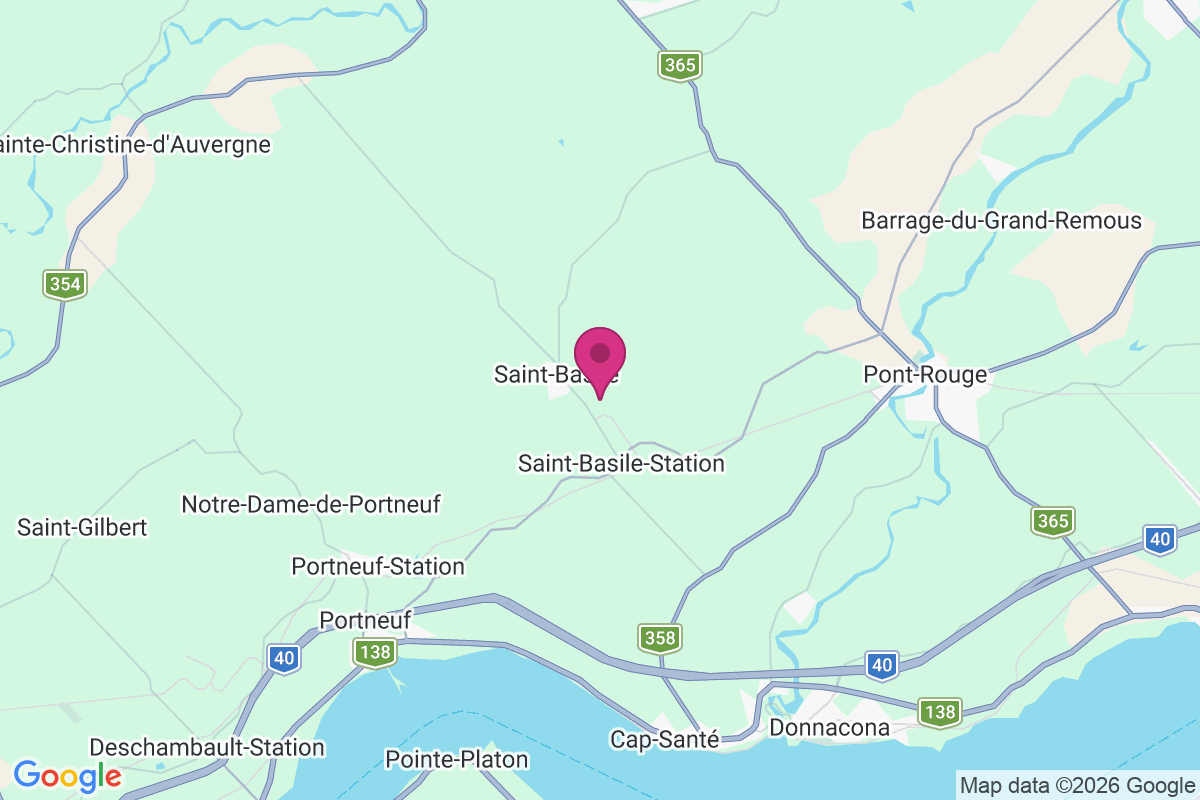 Carte de Saint-Basile