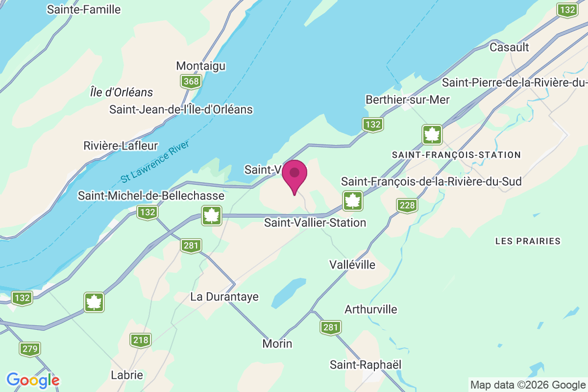 Carte de Saint-Vallier