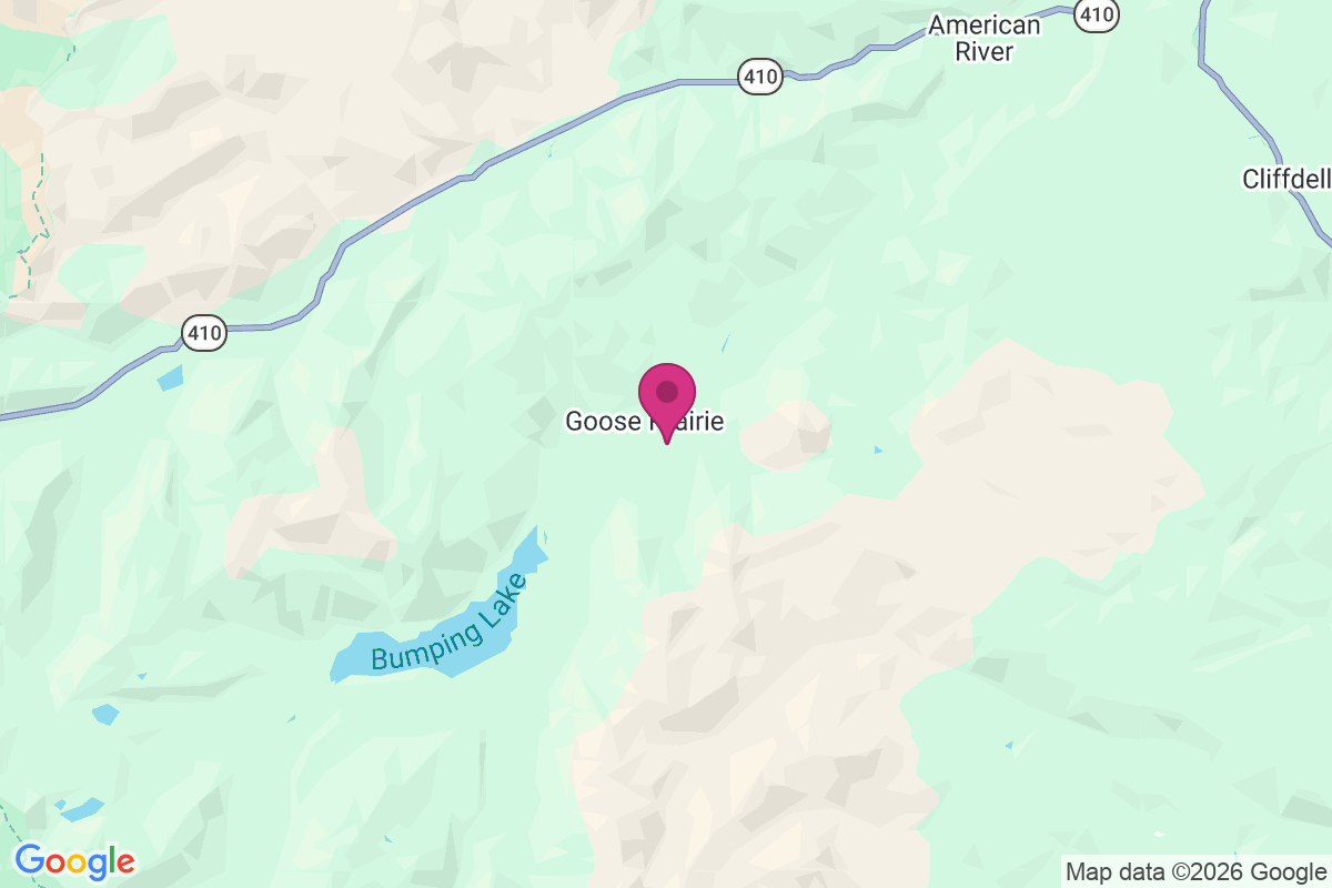 Carte de Goose Prairie