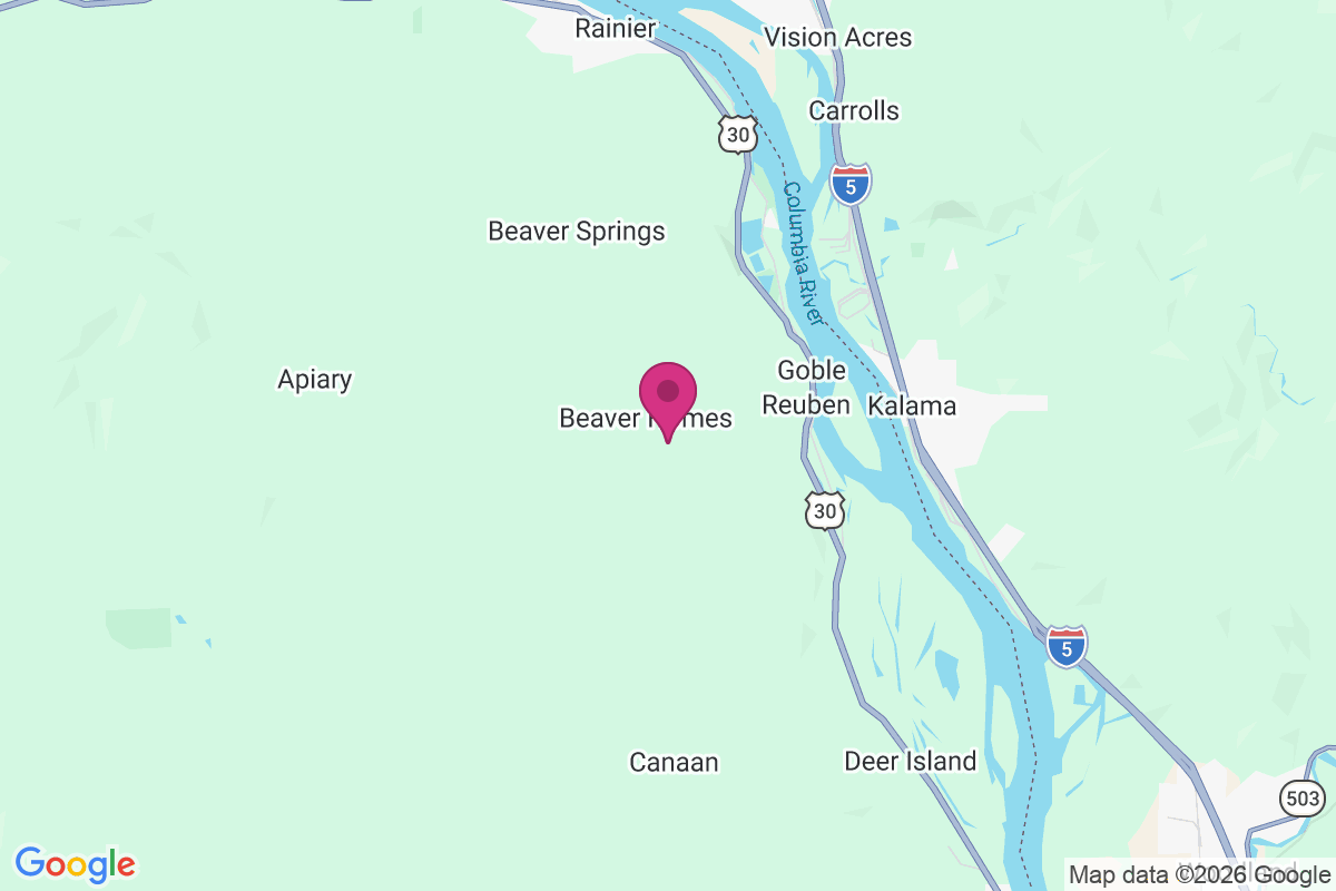 Carte de Beaver Homes