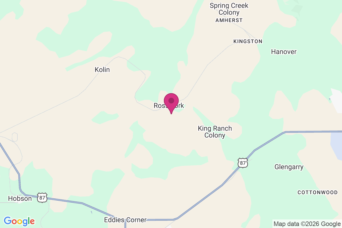 Carte de Ross Fork