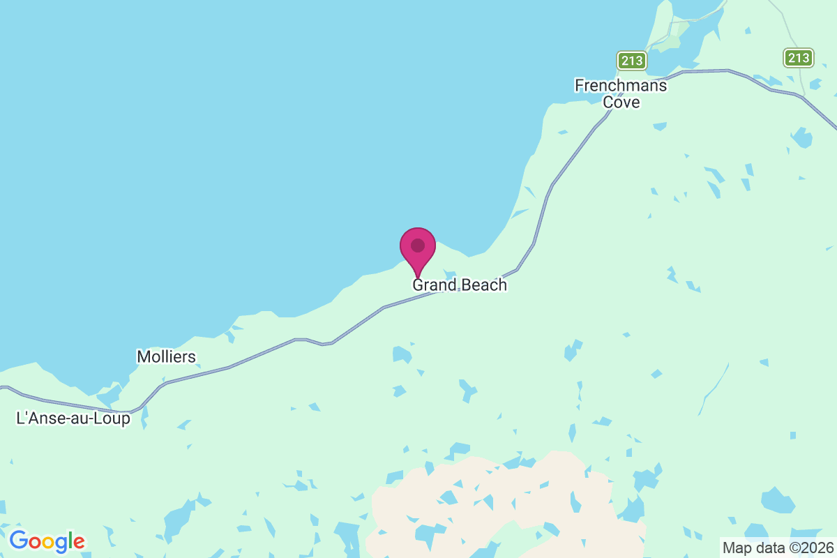 Carte de Grand Beach