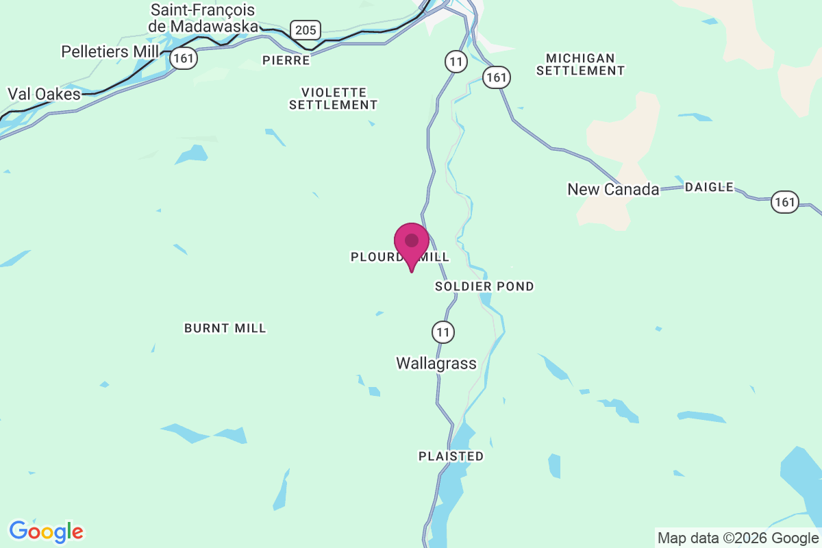 Carte de Plourde Mill
