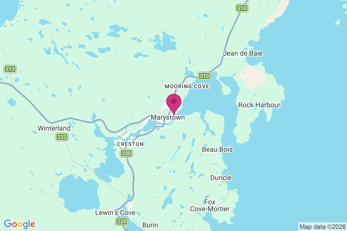 Carte de Marystown