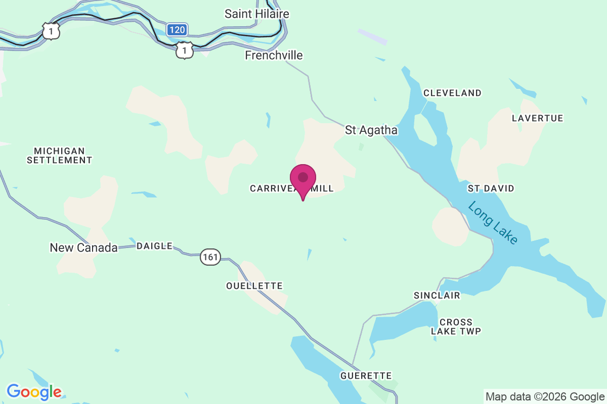 Carte de Carriveau Mill