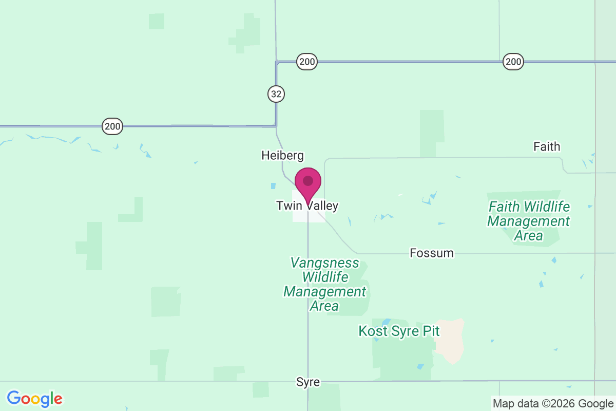 Carte de Twin Valley