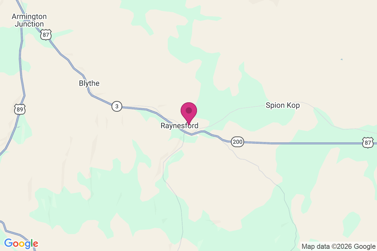 Carte de Raynesford