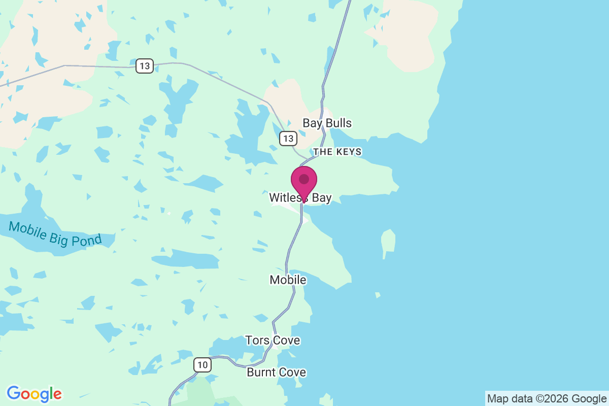 Carte de Witless Bay