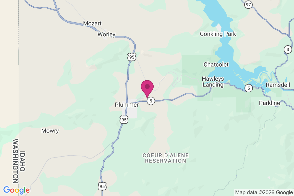 Carte de Plummer Junction