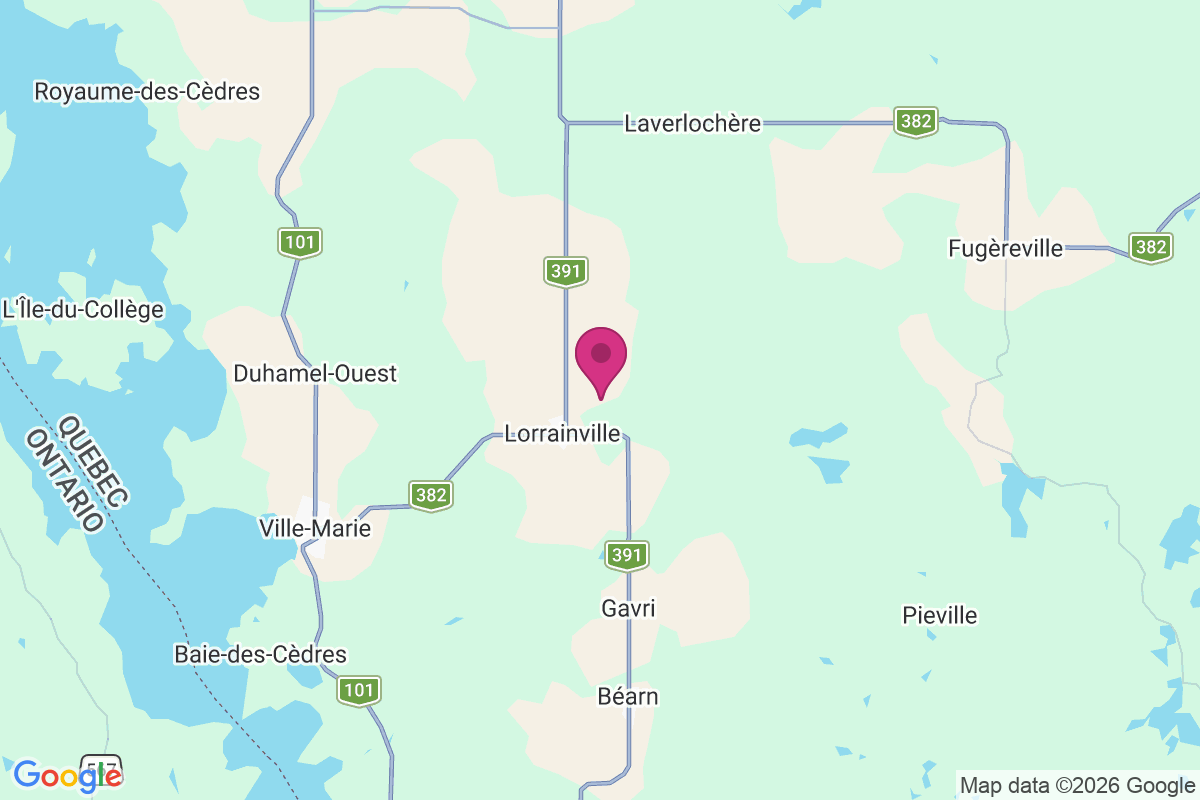 Carte de Lorrainville