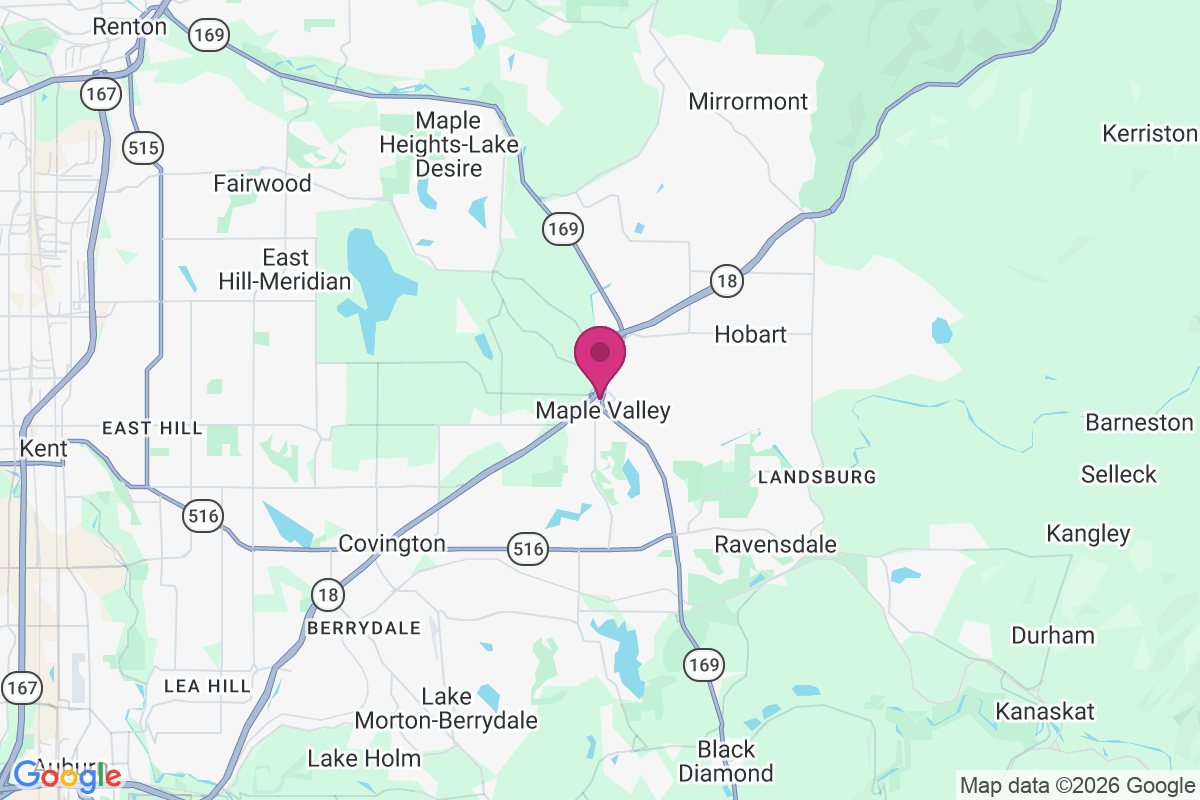 Carte de Maple Valley