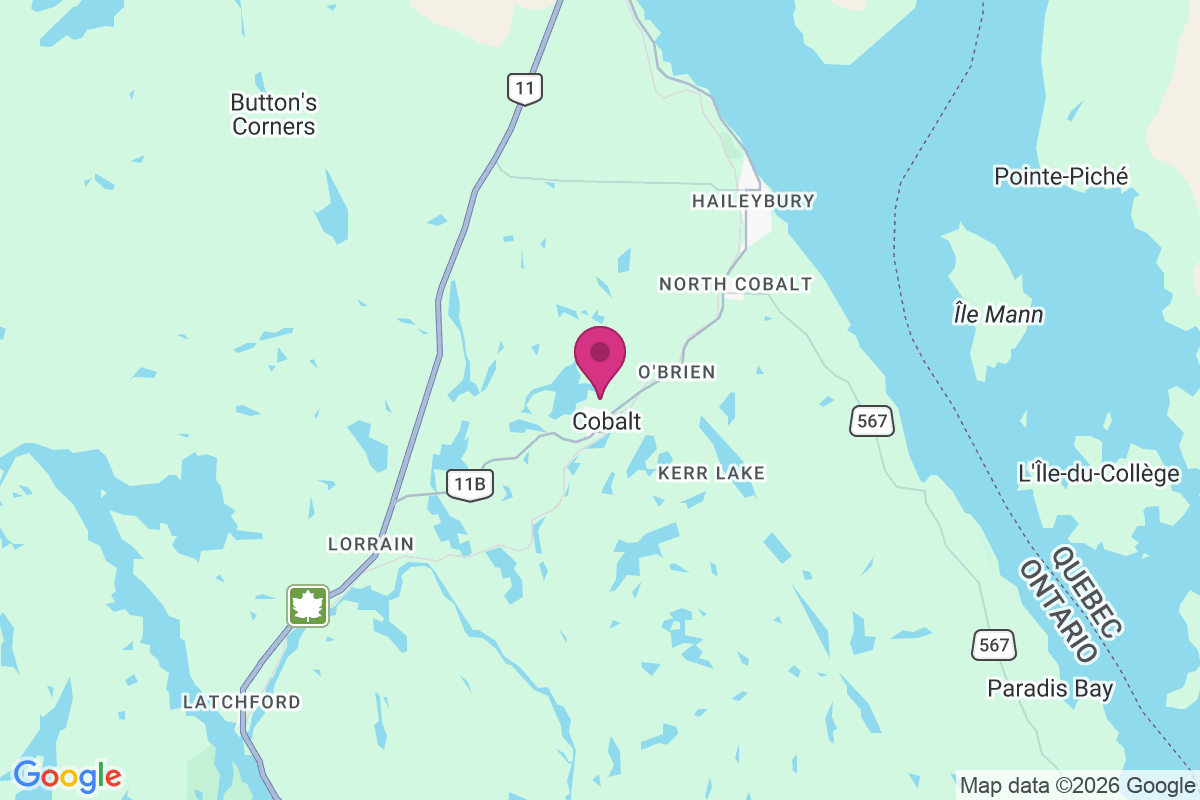 Carte de Cobalt