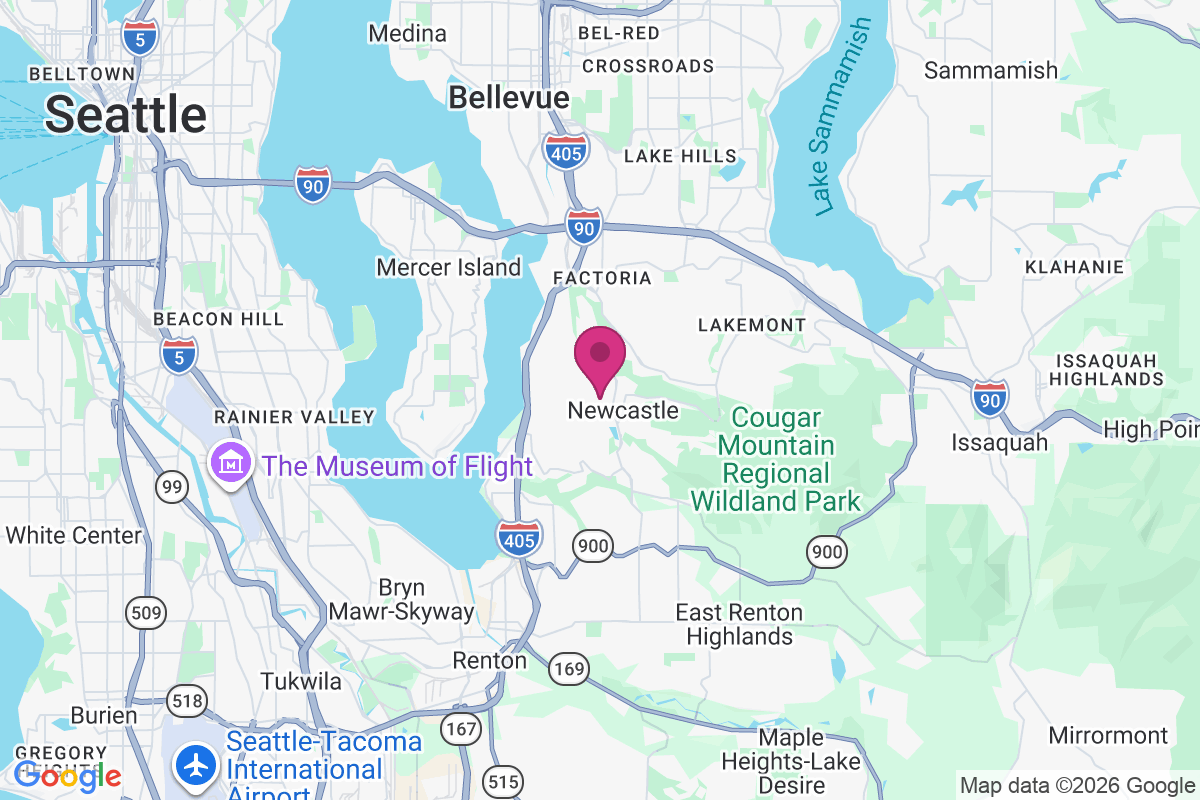 Carte de Newport Hills