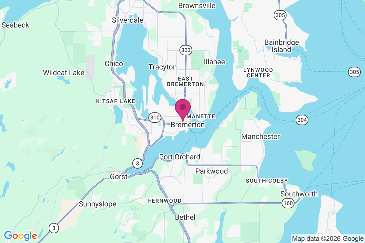 Carte de Bremerton