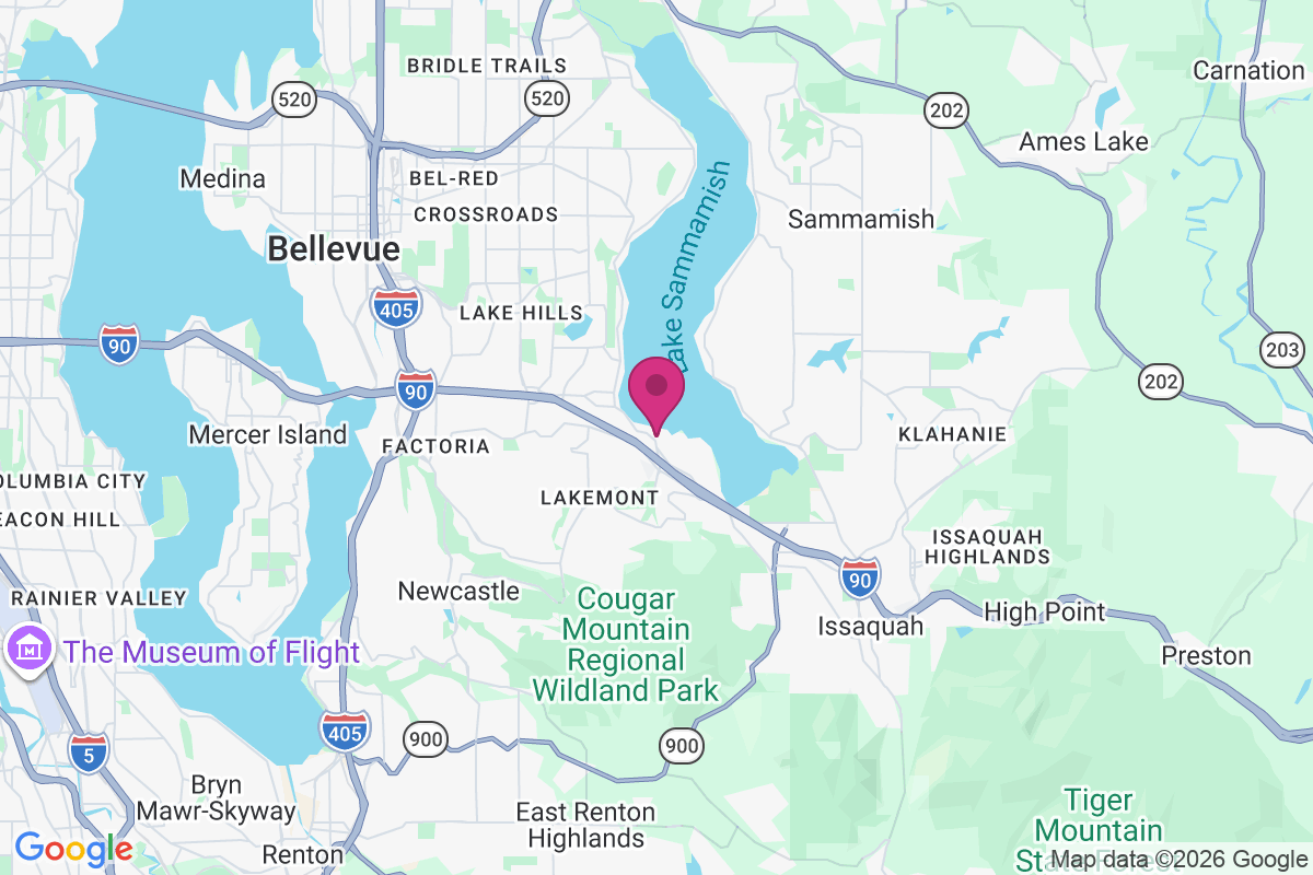 Carte de West Lake Sammamish