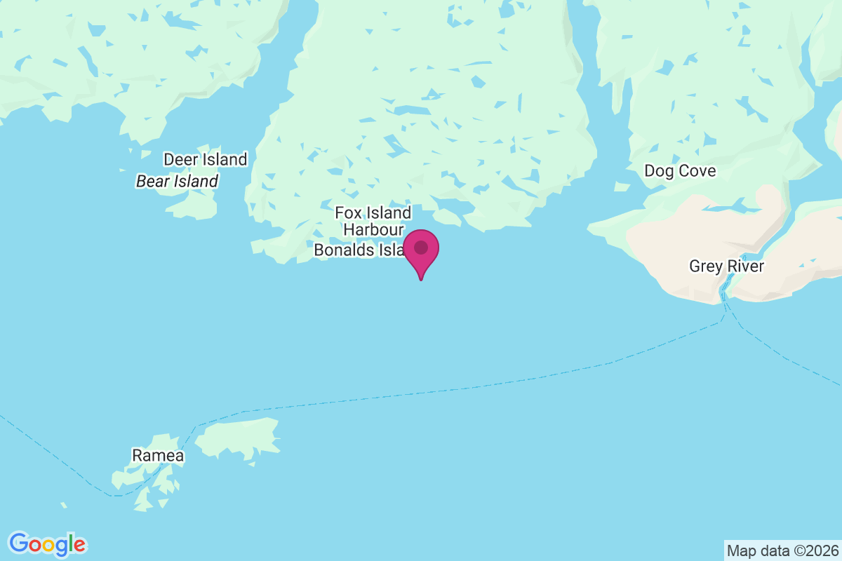 Carte de Fox Island Harbour