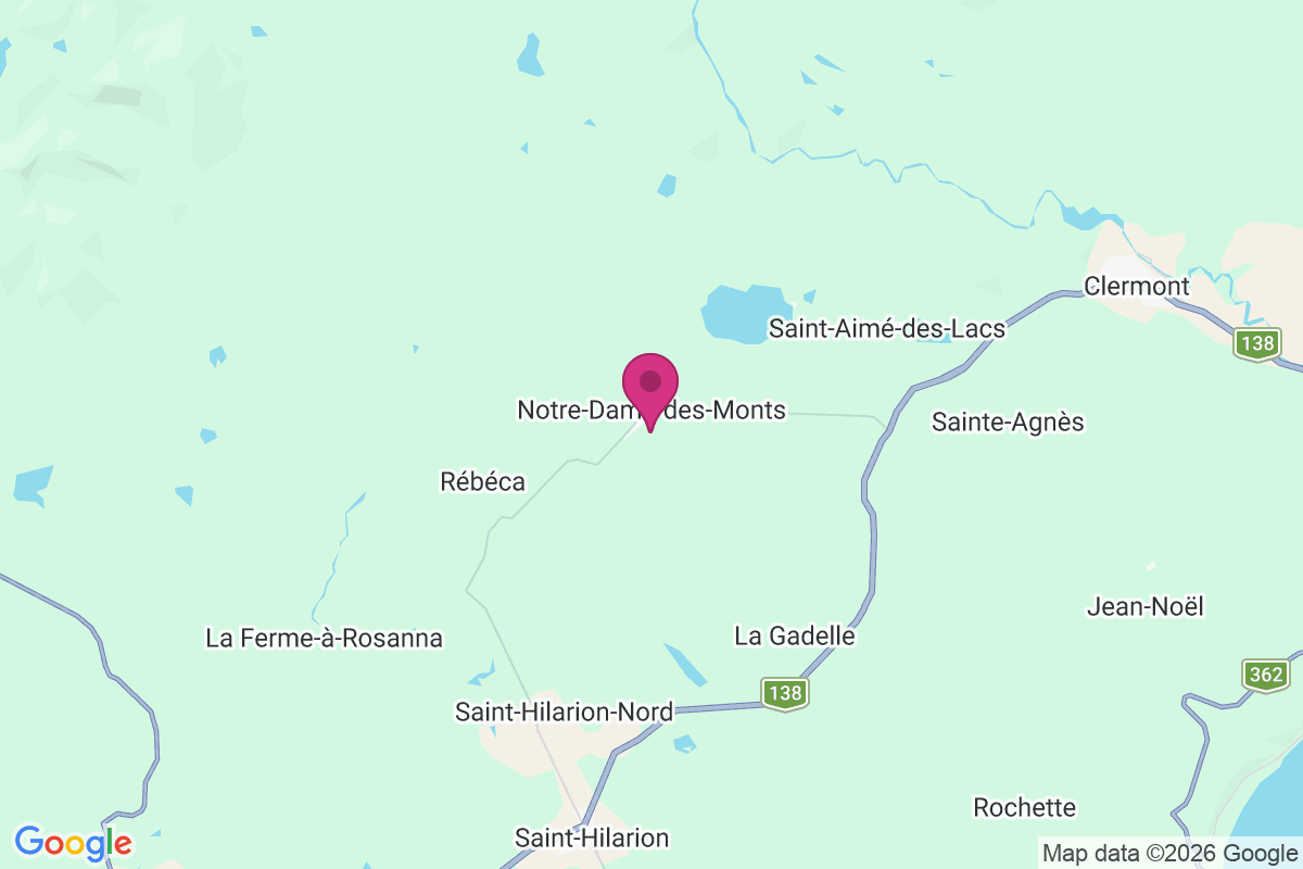 Carte de Notre-Dame-des-Monts