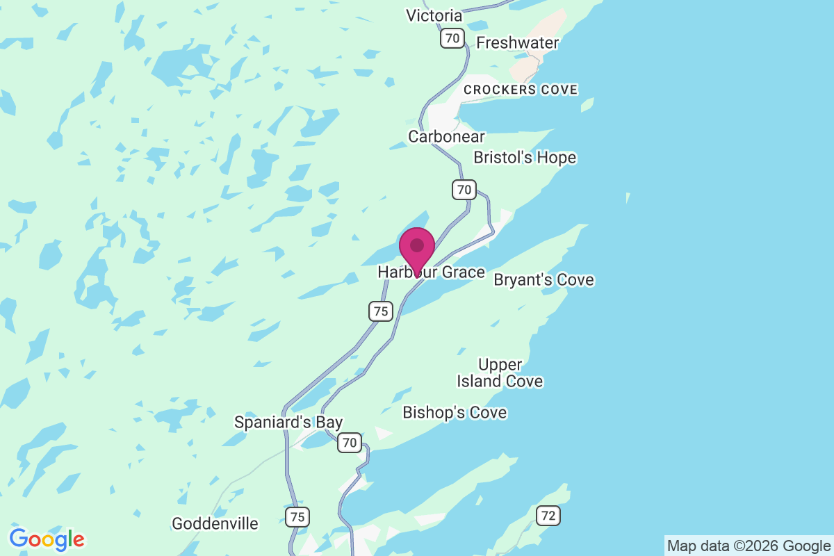 Carte de Harbor Grace