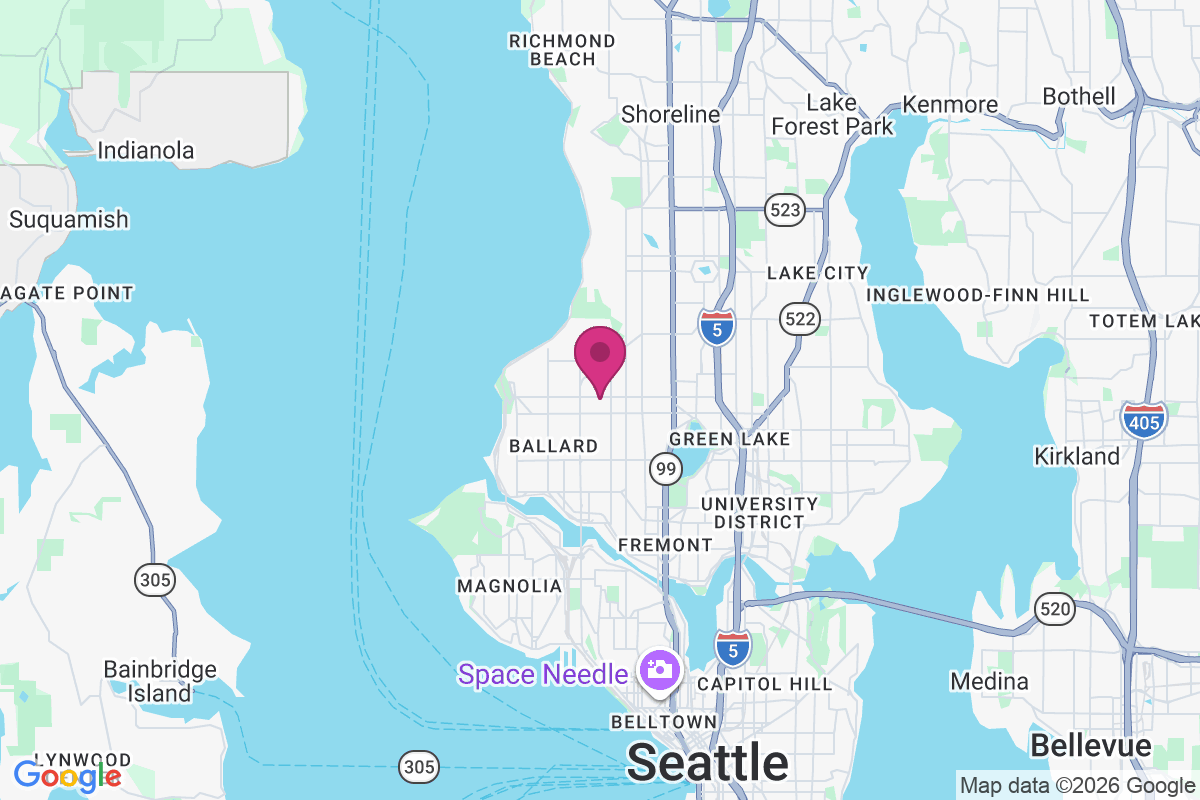 Carte de Whittier Heights