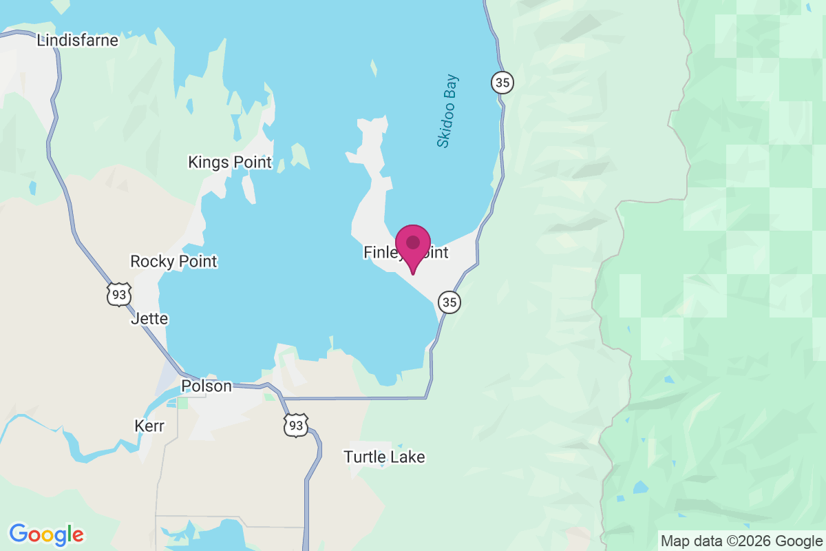 Carte de Finley Point