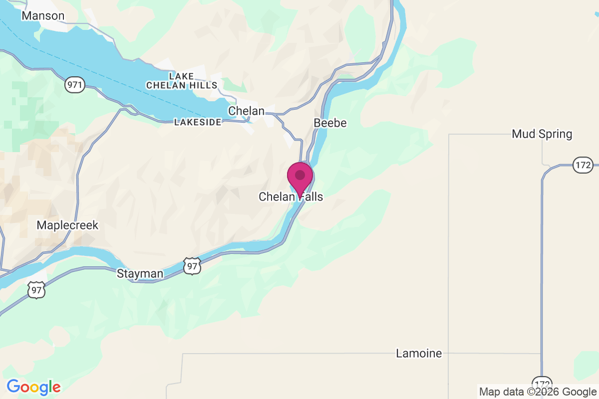 Carte de Chelan Falls