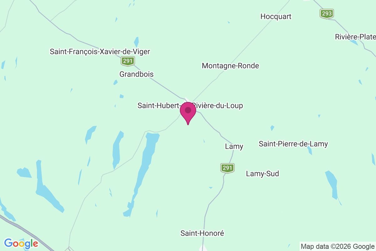 Carte de Saint-Hubert