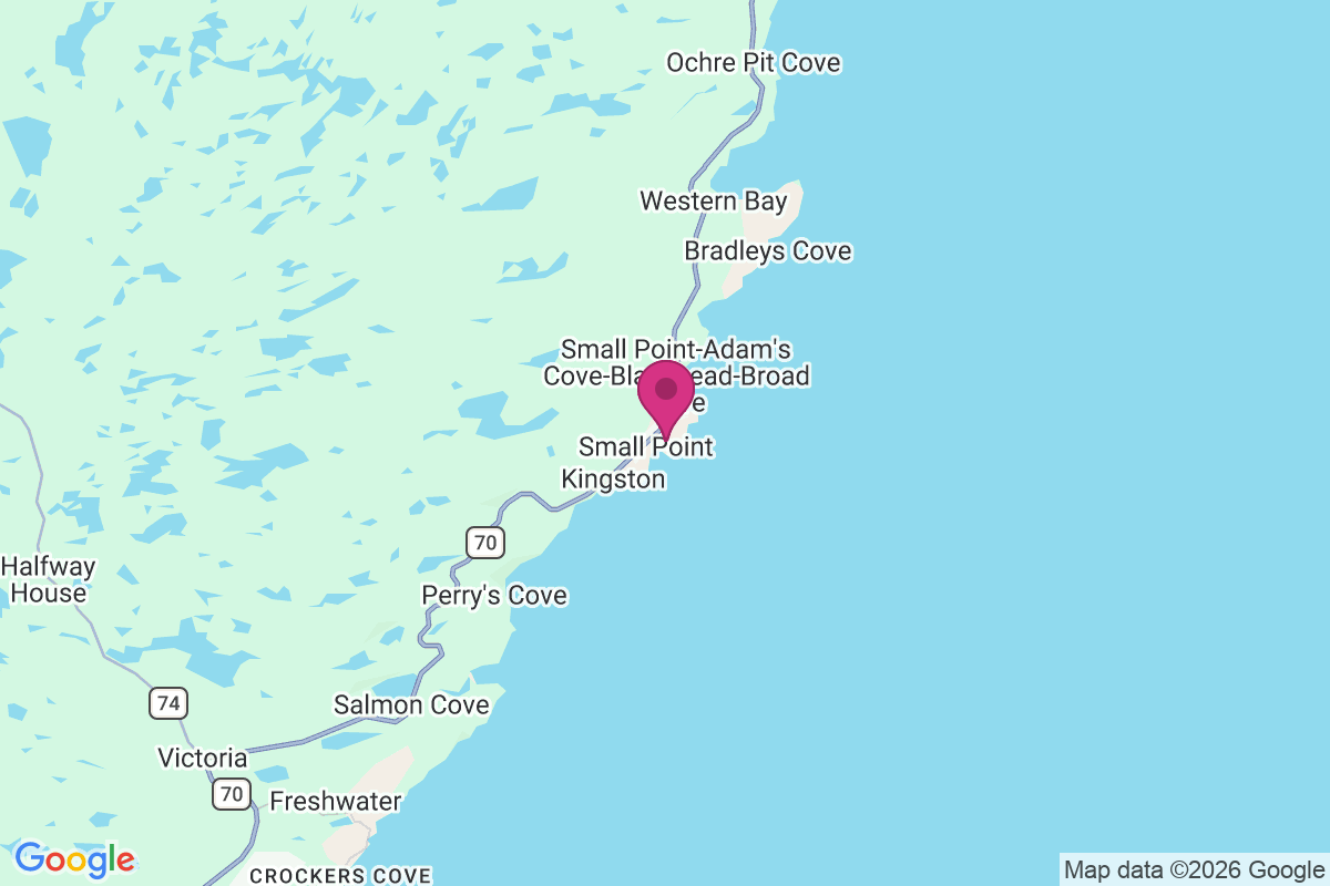 Carte de Small Point-Broad Cove-Blackhead-Adams Cove