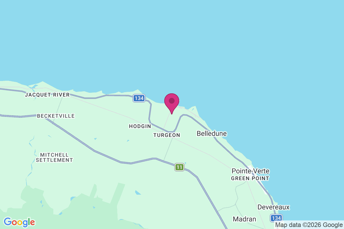 Carte de Belledune