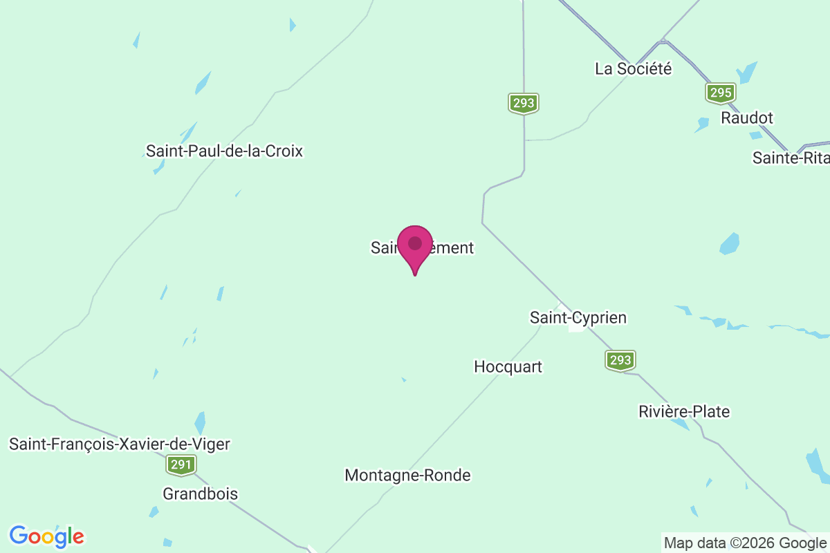 Carte de Saint-Clément