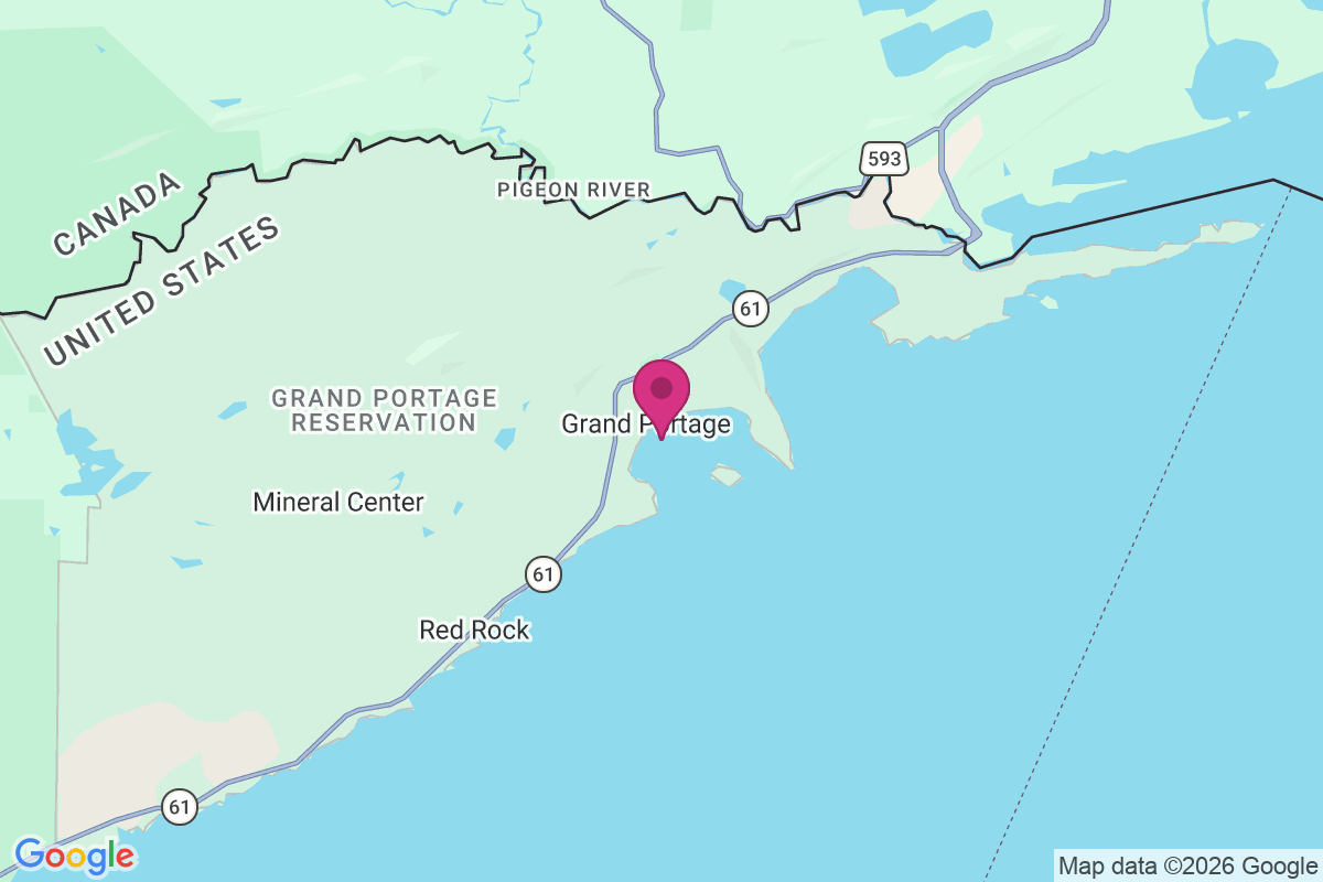 Carte de Grand Portage
