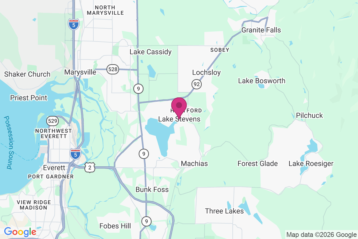 Carte de Lake Stevens