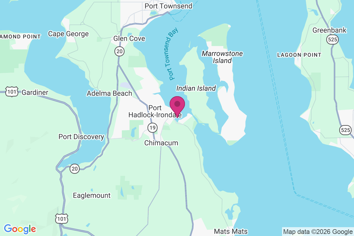 Carte de Port Hadlock