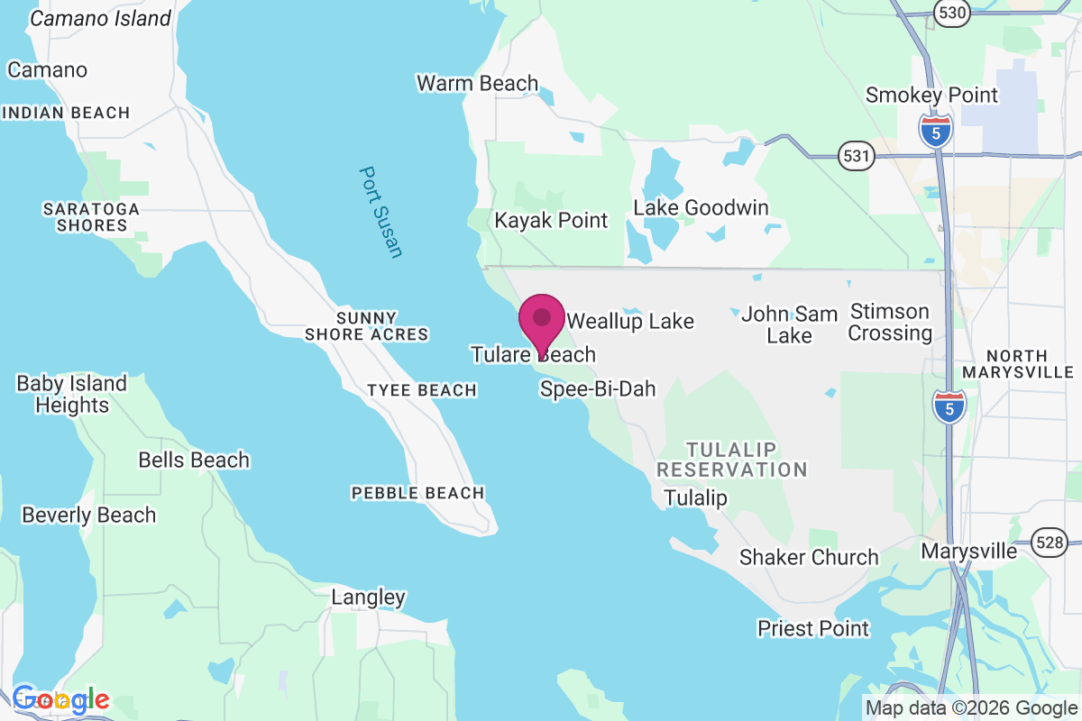 Carte de Tulare Beach
