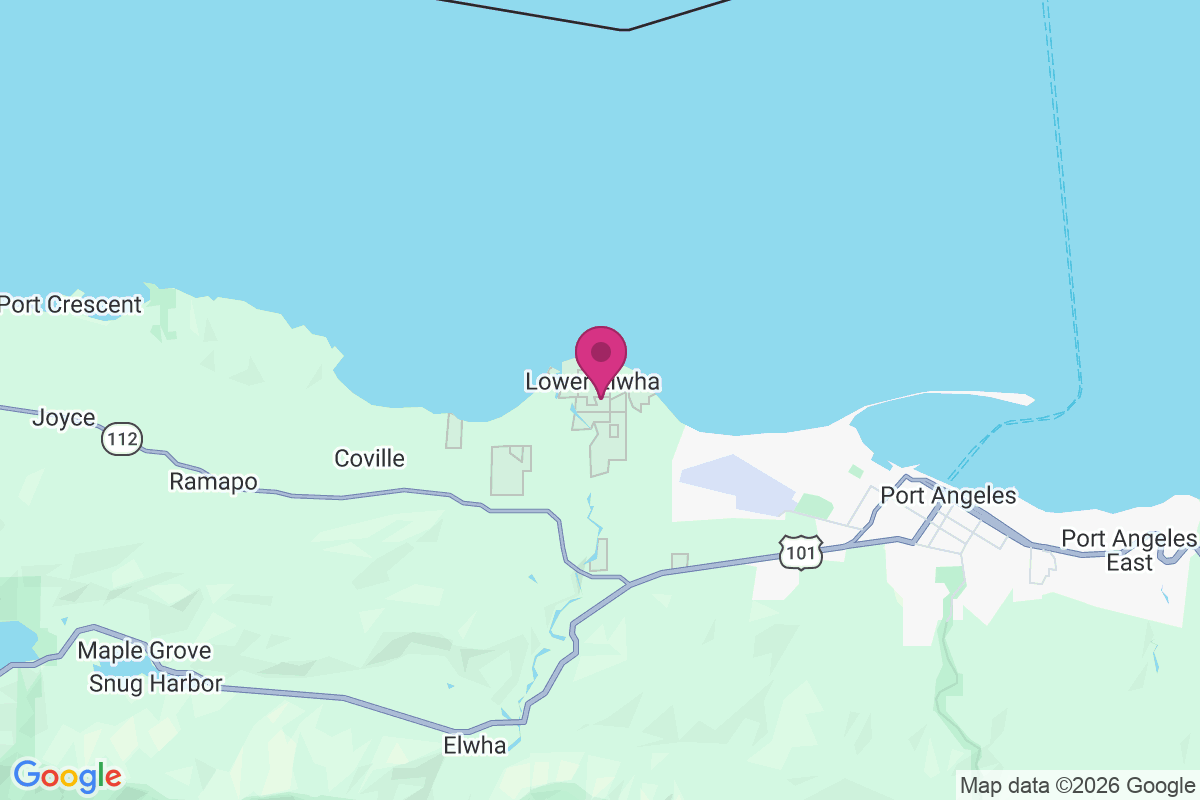 Carte de Lower Elwha