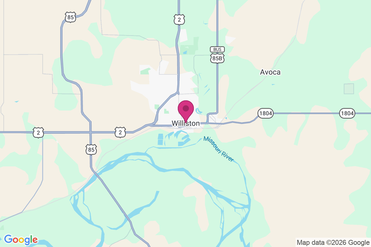 Carte de Williston