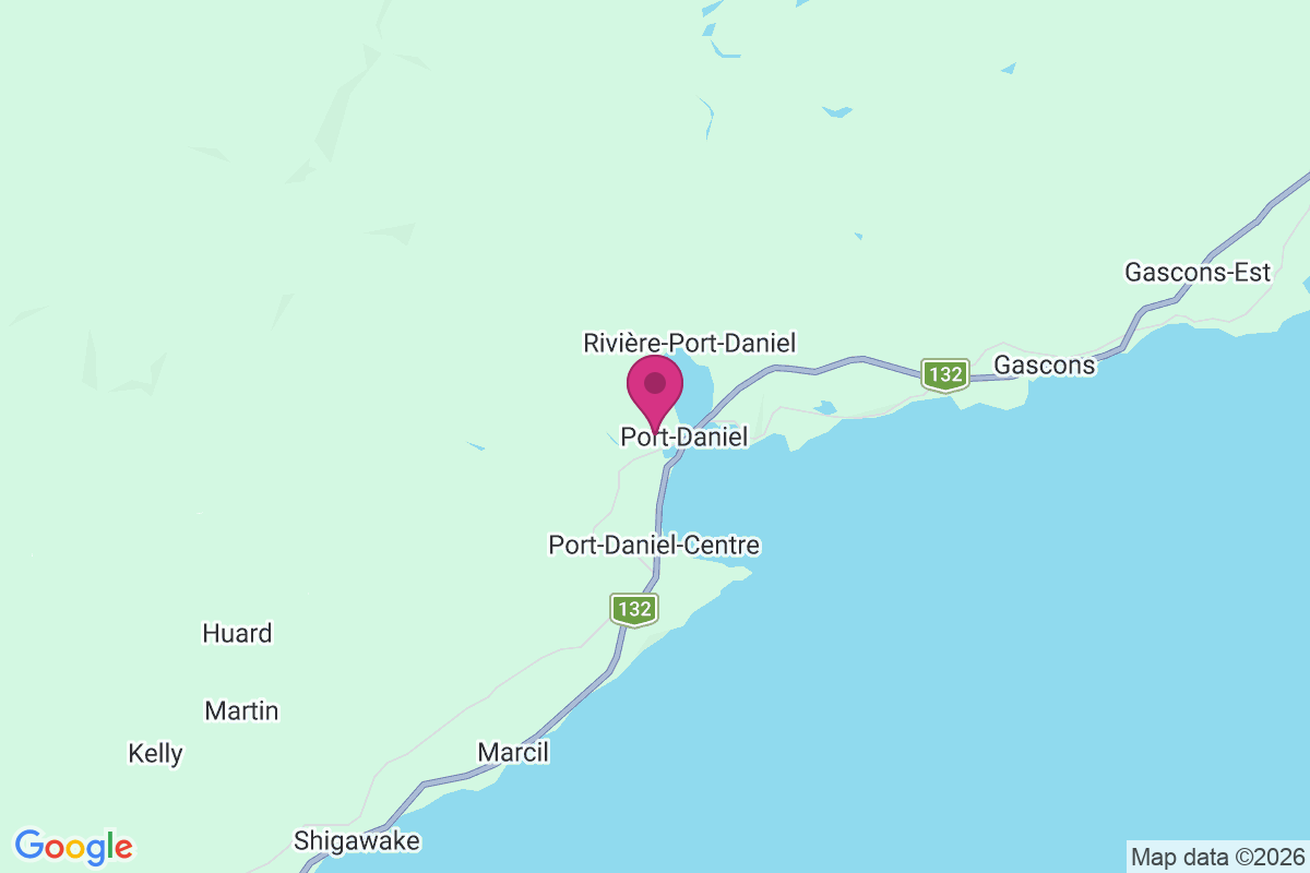 Carte de Port Daniel East