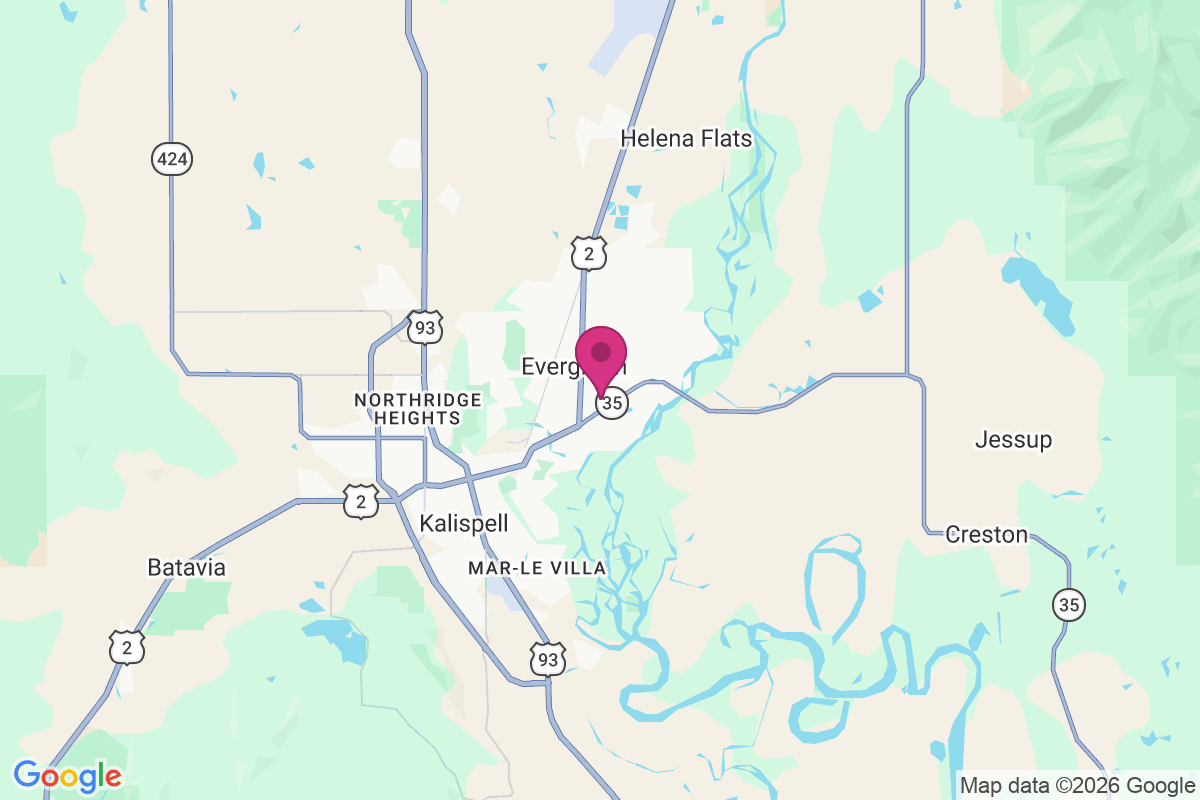 Carte de East Evergreen Mobile Home Park