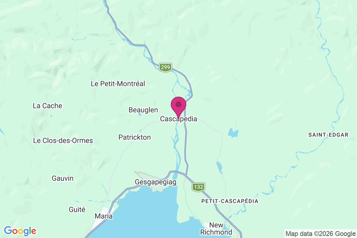 Carte de Cascapedia